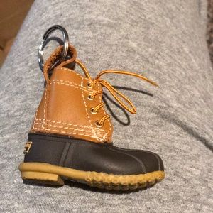 L.L. Bean boot keychain